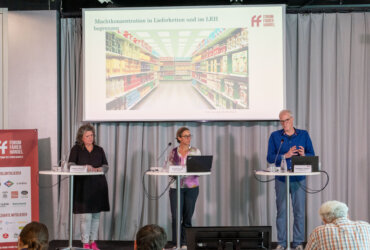 Pressekonferenz des Forums Fairer Handel