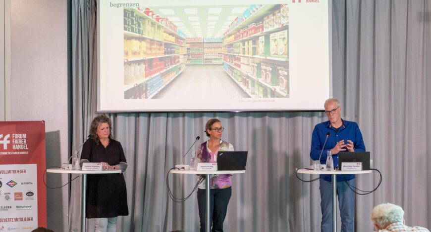 Pressekonferenz des Forums Fairer Handel